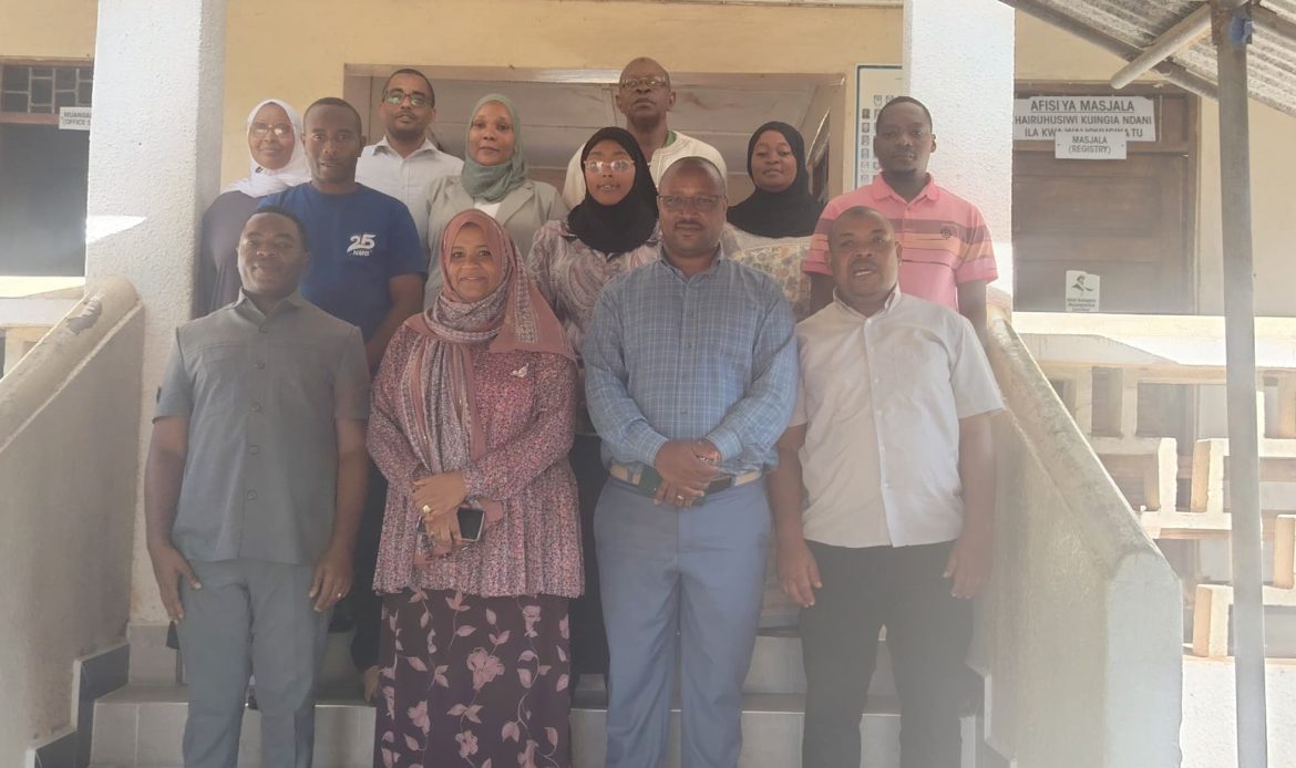 Miza Suleiman Khamis, Chief Forest Officer, Ministry of Agriculture, Irrigation, Natural Resources, and Livestock, Department of Forestry, Zanzibar. To her right - Josepha Mgana, Forestry Officer from Kilombero District, Morogoro